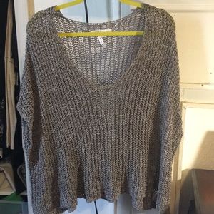 BCBG Crochet Sweater